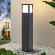 Lucande LED tuinpadverlichting Dewari, 65 cm, donkergrijs, IP54