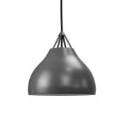 Dyberg Larsen Pyra hanglamp, Ø 23 cm, grijs, metaal