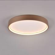 LED plafondlamp Doha, CCT, koffiekleur