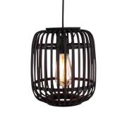 Hanglamp Woodrow met bamboe kooikap