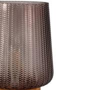 Pauleen Fancy Glamour E27-LED batterij taupe hout