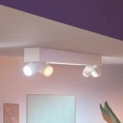 Philips Hue Centris LED plafondspot, wit, 4-lamps, RGB CCT