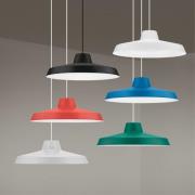 LED hanglamp Miguel, zwart, aluminium, 2.700 K