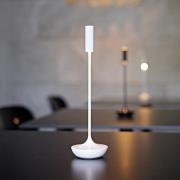 Nucandle LED oplaadbare tafellamp, wit, IP54, dimbaar