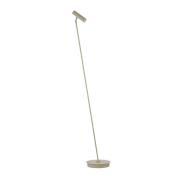 LED vloerlamp Tom Pro, zandkleurig, 1-lamp, CCT, dimmer