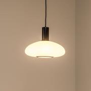 Hanglamp Milano, 1-lamp, ovaal, wit