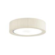 Bover LED plafondlamp Urban, zilver/crèmekleurig, Ø 60 cm