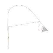 midgard LED wandlamp AYNO XL, grijs/oranje, 2.700 K 220 cm