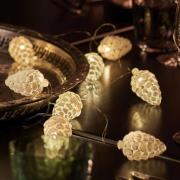 Celina LED lichtketting op batterijen, wit