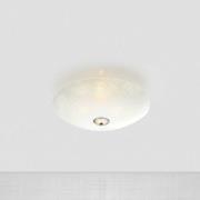 Plafondlamp Blad van glas, Ø 35 cm