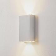 Lucande Anita LED wandlamp zilver hoogte 17cm