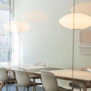 HAY Hanglamp Nelson Saucer Bubble M, Ø 63,5 cm, wit