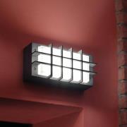 Moderne buitenwandlamp BLIZ GUARD, antraciet
