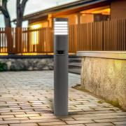 Bega LED tuinpadverlichting 85061AK3, grijs, 3.000 K, gegoten aluminiu...