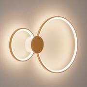 Bega LED wandlamp 51298.4 , fluweel messing, metaal, DALI
