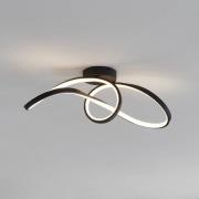 EGLO connect LED plafondlamp Calarossa-Z, zwart, aluminium