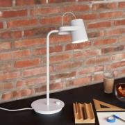 Hübsch Ardent tafellamp, lichtgrijs, ijzer, E14, hoogte 54 cm