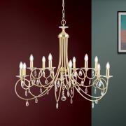 12-lichts kroonluchter VIOLETTA, goud