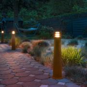 SLV tuinpadverlichting Rusty 70, roestkleurig, staal, hoogte 70 cm, IP...