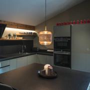 SLV Pantilo Rope 20 hanglamp, bruin/amber/goud, glas