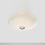 Glas-plafondlamp Cut, Ø 43 cm