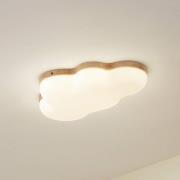 Lindby LED plafondlamp Pilvi, kunststof, wolk, 50 cm