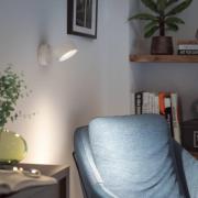 Philips Bracia LED plafondspot 1-lamp, wit