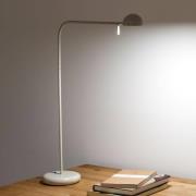 Vibia Pin 1655 LED tafellamp, lengte 40cm, crème