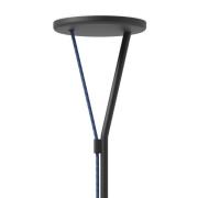 Fabbian LED vloerlamp Rio, antraciet, dimbaar, 3.000 K