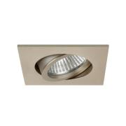 BRUMBERG In S inbouwspot hoekig licht goud