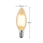 Arcchio LED kaarslamp E14, 4 W, 2.700 K, dimbaar, set van 2