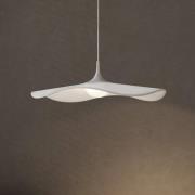 Bover LED hanglamp Mediterránia, wit, Ø 52 cm, kunststof