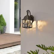 Lindby Purnima wandlamp in lantaarn-look