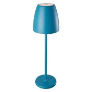 Megatron LED accu-tafellamp Tavola petrol