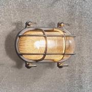 Buitenwandlamp Helford, nikkel