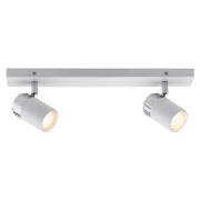 Paulmann Zyli plafondspot wit/chroom 2-lamps