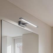 Gallery LED wandlamp, zwart, metaal breedte 41,5 cm IP44