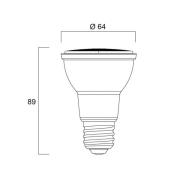 Sylvania LED reflectorlamp E27 7,2W PAR20 3.000K dimbaar 36° 540lm