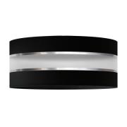 Lampenkap Helen E27 Ø25/hoogte15cm zwart/zilver