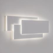 Geavanceerde LED wandlamp Edge in wit