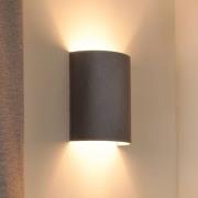 Wandlamp Semi Circle, Soro, grijs, E27