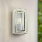 Arcchio buitenwandlamp Ismera, wit, IP65, glas, E27