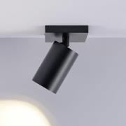 CAN TILT plafondspot, zwart, 11 x 9 cm, 1-lamp, metaal GU10