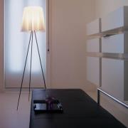 FLOS Rosy Angelis - Vloerlamp, zilver frame