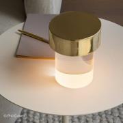 FLOS LED oplaadbare tafellamp Last Order, glad, messing, IP20