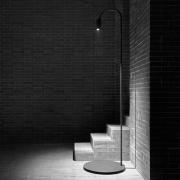 FLOS Caule Floor 4 buiten vloerlamp 2.700 K, zwart