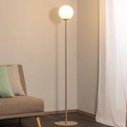 Vloerlamp Joel uit, beige/wit, 1-lamp