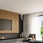 Euluna Thalassa Downlight 1-lamp wit hoogte 20 cm
