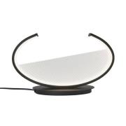 LED tafellamp Adele, hoogte 22 cm, zwart, metaal