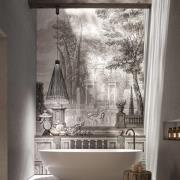 Karman LED buiten hanglamp Ikonika, zwart, Ø 40 cm, IP55
